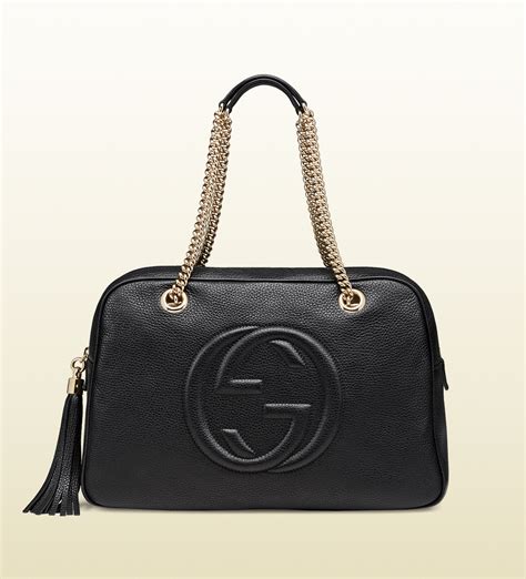 borsa gucci logo argento